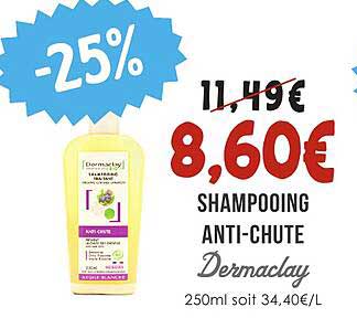 SHAMPOOING ANTI-CHUTE Dermaclay