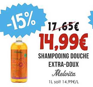 SHAMPOOING DOUCHE EXTRA-DOUX Melvita