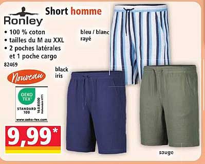 Short homme