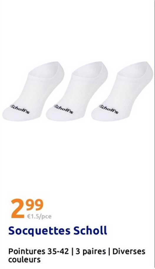 Socquettes Scholl