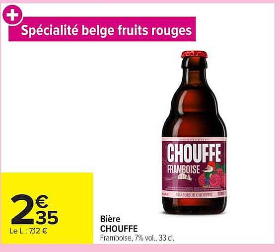 Spécialité belge fruits rouges