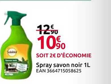 Spray savon noir 1L
