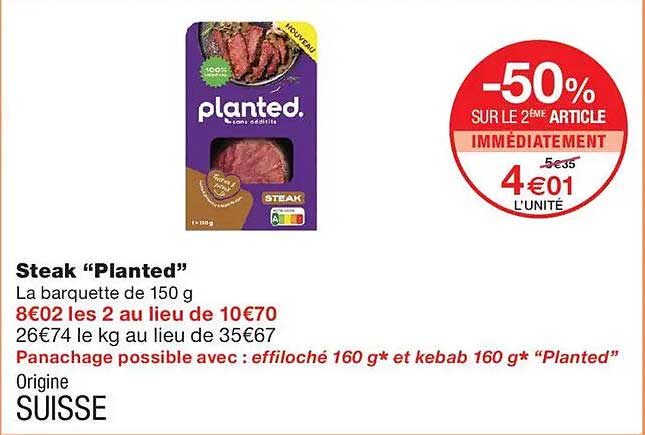 Steak “Planted”
