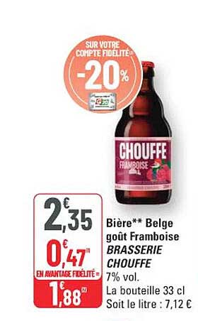 SUR VOTRE COMPTE FIDELITE -20%