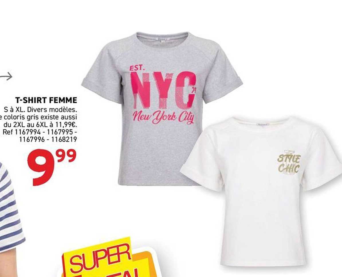 T-SHIRT FEMME