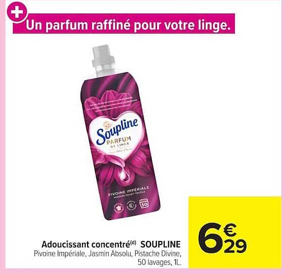 Un parfum raffiné pour votre linge.