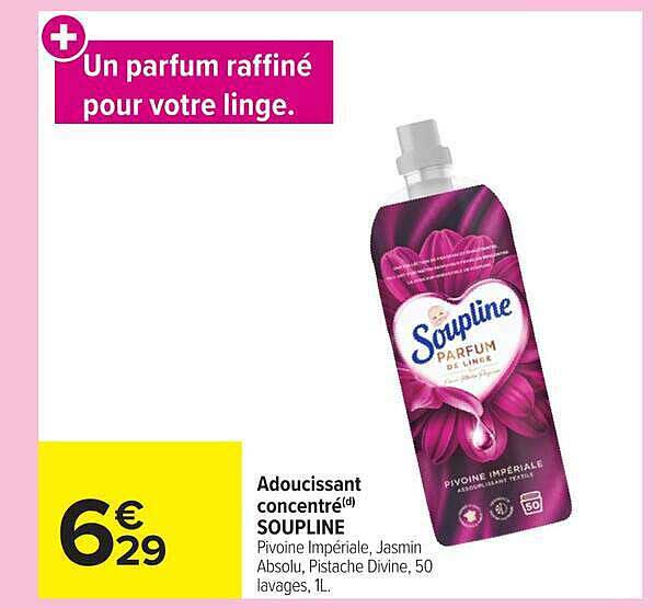 Un parfum raffiné pour votre linge.