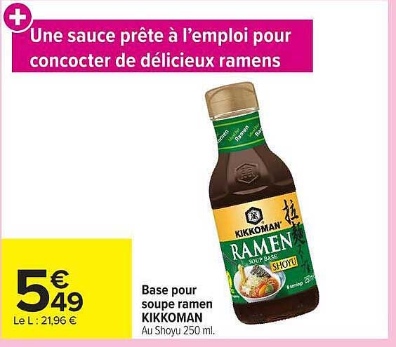 Une sauce prête à l'emploi pour concocter de délicieux ramens