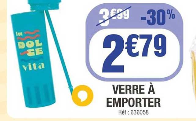 VERRE À EMPORTER