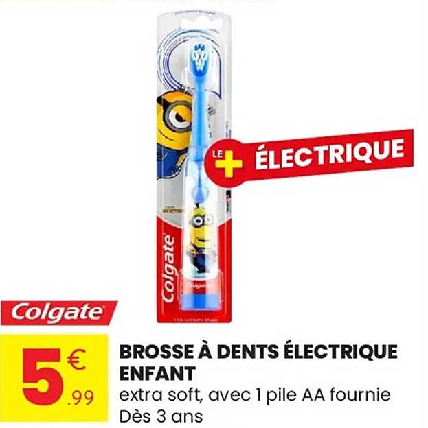BROSSE À DENTS ÉLECTRIQUE ENFANT