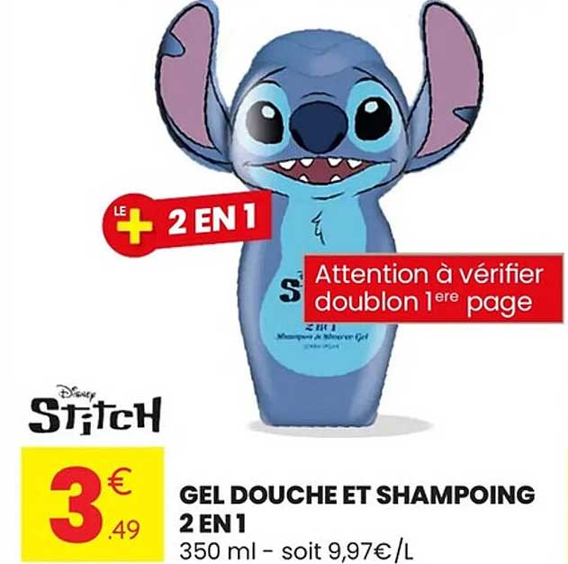 GEL DOUCHE ET SHAMPOING 2 EN 1