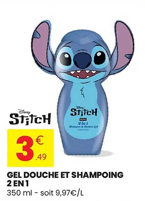 GEL DOUCHE ET SHAMPOOING 2 EN 1
