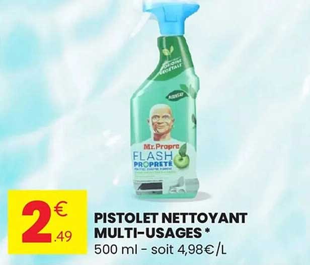 PISTOLET NETTOYANT MULTI-USAGES *