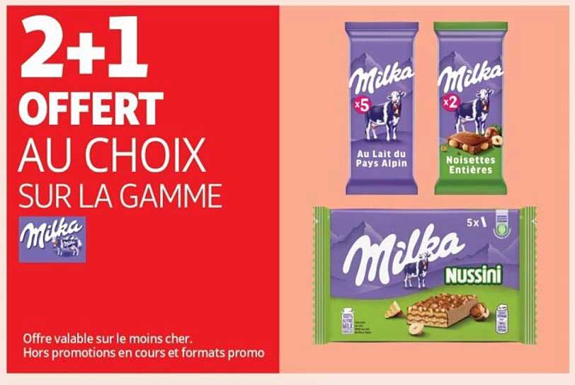 2+1 OFFERT AU CHOIX SUR LA GAMME