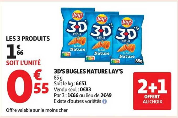 3D'S BUGLES NATURE LAY'S