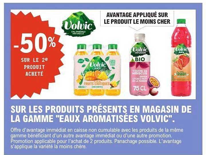 -50% SUR LE 2E PRODUIT ACHETÉ