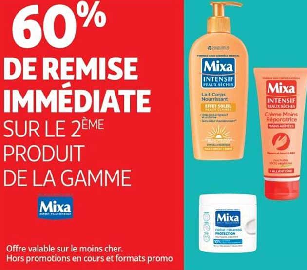 60% DE REMISE IMMÉDIATE SUR LE 2ÈME PRODUIT DE LA GAMME