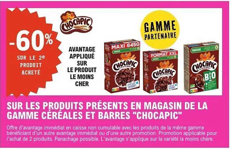 -60% SUR LE 2ÈME PRODUIT ACHETÉ