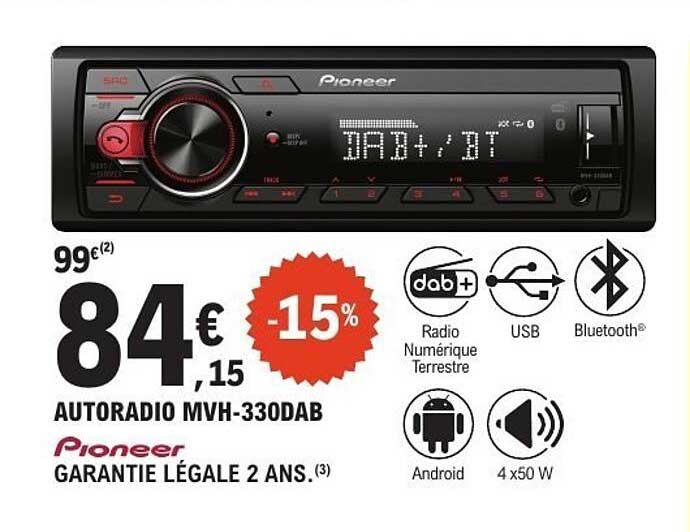 AUTORADIO MVH-330DAB