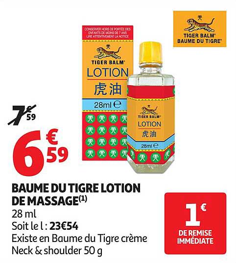 BAUME DU TIGRE LOTION DE MASSAGE