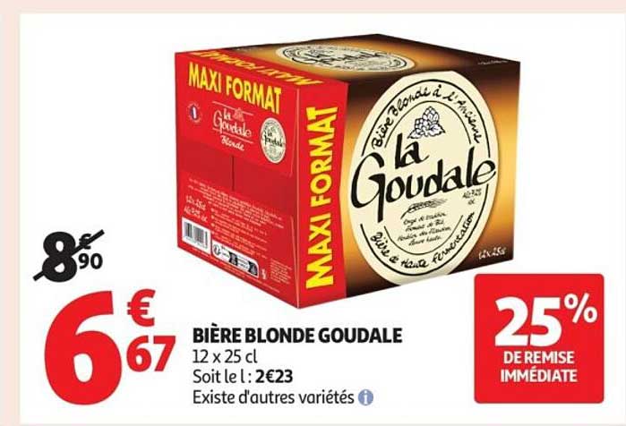 Bière Blonde Goudale