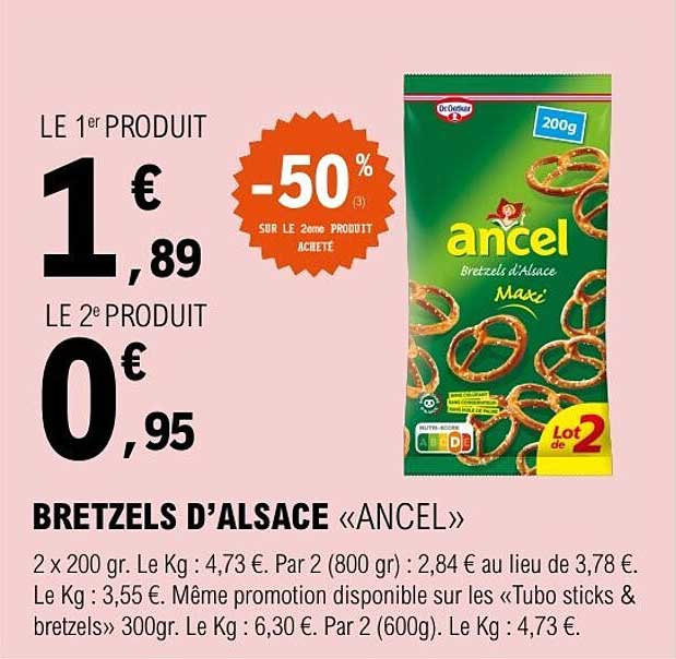 BRETZELS D’ALSACE «ANCEL»