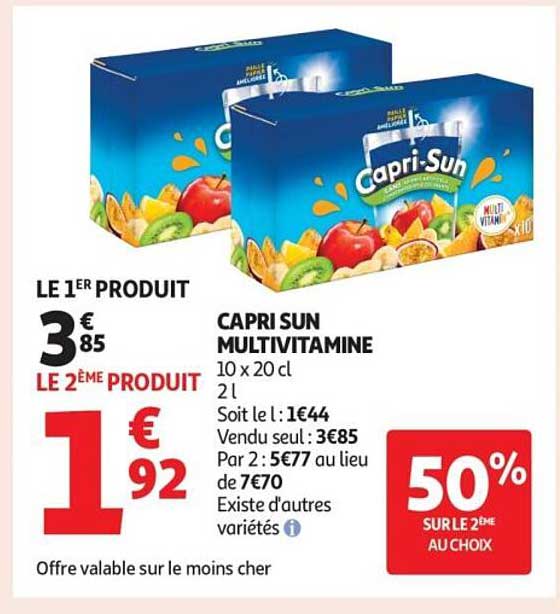 CAPRI SUN MULTIVITAMINE