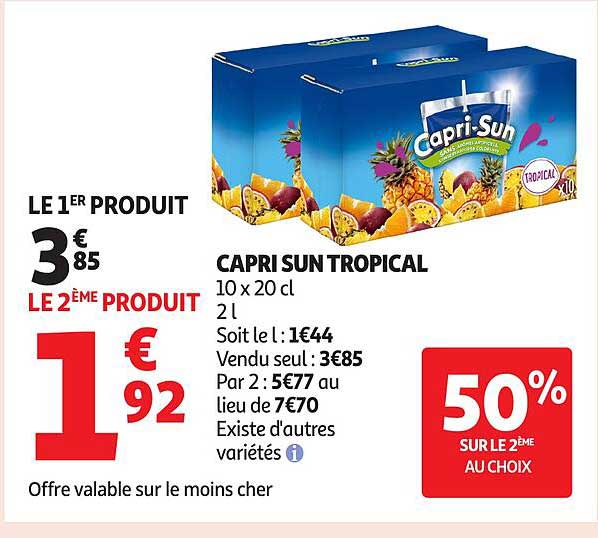 CAPRI SUN TROPICAL