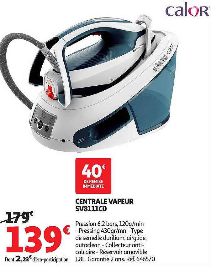 CENTRALE VAPEUR SV8111CO