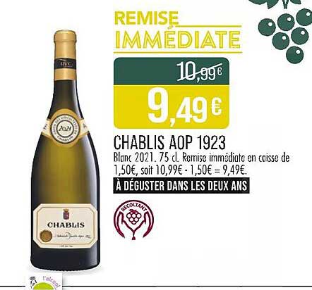 CHABLIS AOP 1923