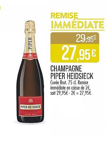 CHAMPAGNE PIPER HEIDSIECK
