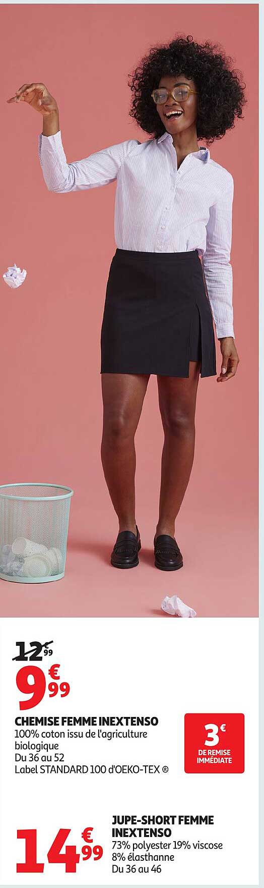 CHEMISE FEMME INEXTENSO