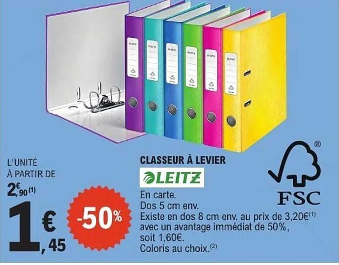 CLASSEUR À LEVIER
