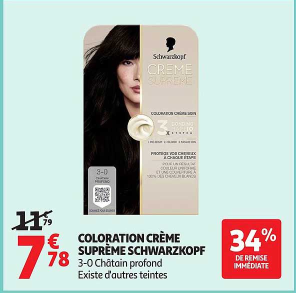 COLORATION CRÈME SUPRÊME SCHWARZKOPF