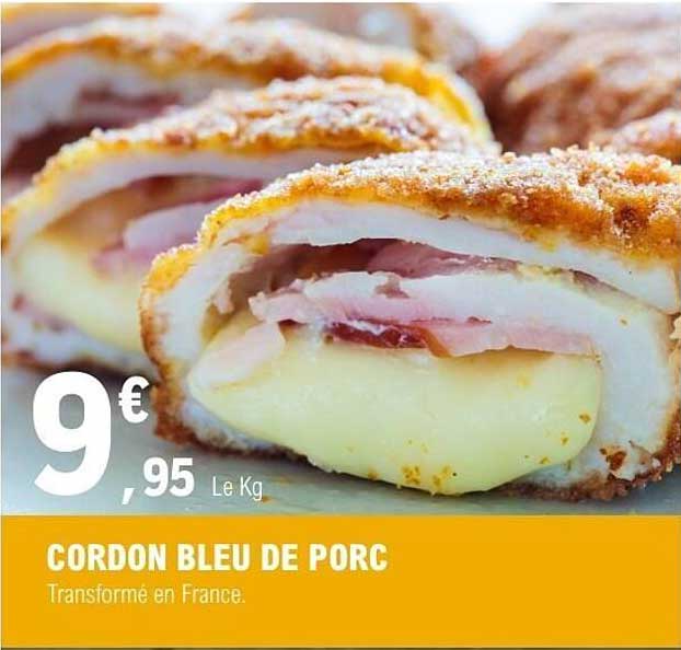 CORDON BLEU DE PORC