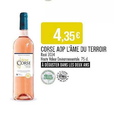 CORSE AOP L'ÂME DU TERROIR