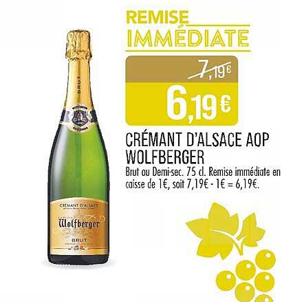 CRÉMANT D'ALSACE AOP WOLFBERGER