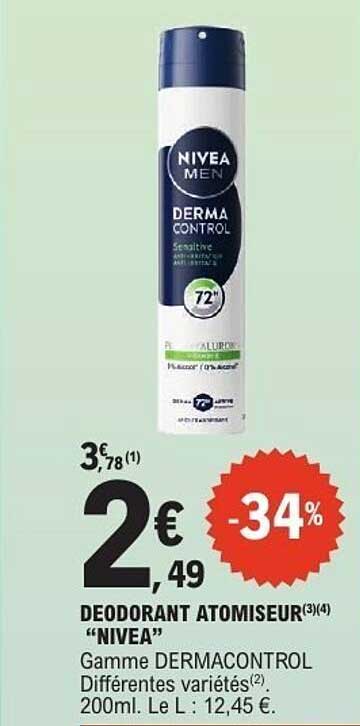 DEODORANT ATOMISEUR “NIVEA”