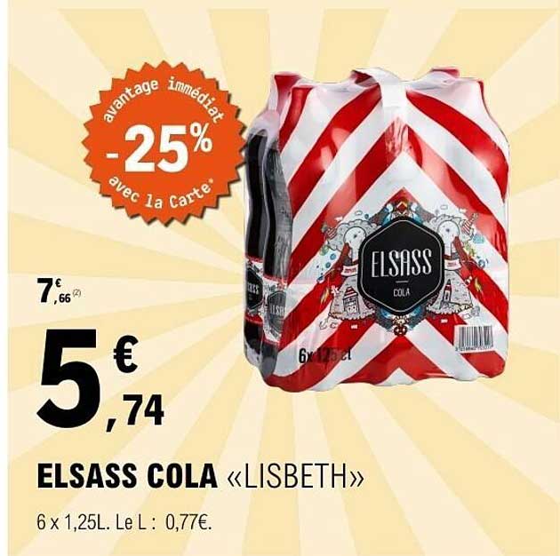 ELSASS COLA «LISBETH»