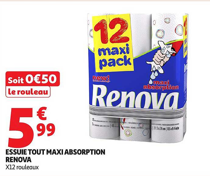 ESSUIE TOUT MAXI ABSORPTION RENOVA