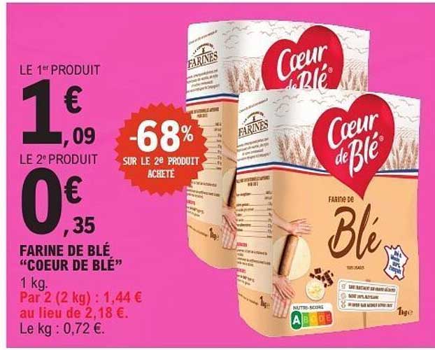 FARINE DE BLÉ “COEUR DE BLÉ”