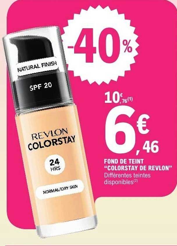 FOND DE TEINT "COLORSTAY DE REVLON"