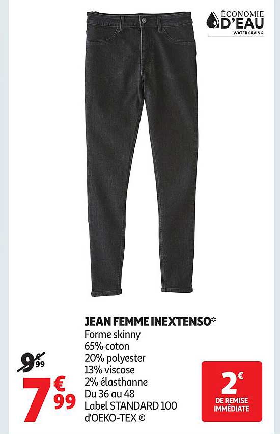 JEAN FEMME INEXTENSO