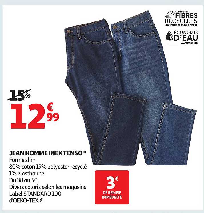 JEAN HOMME INEXTENSO