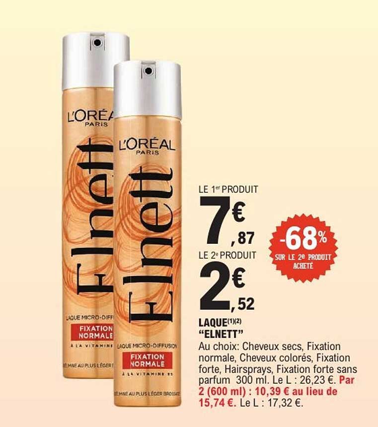 LAQUE "ELNETT"