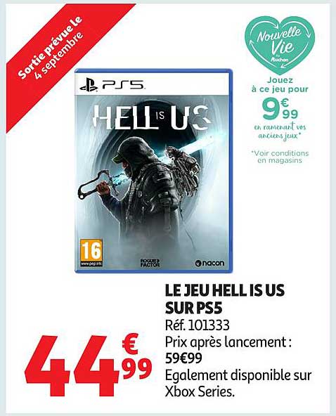 LE JEU HELL IS US SUR PS5