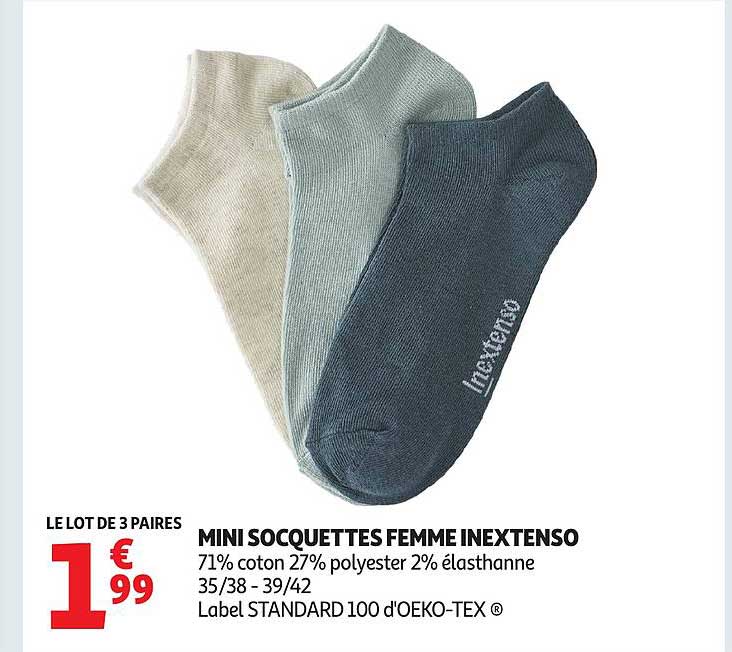 LE LOT DE 3 PAIRS