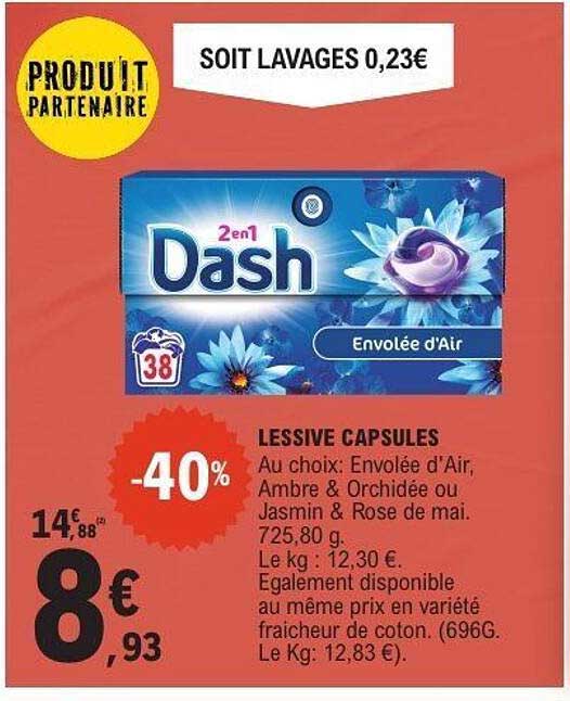 LESSIVE CAPSULES