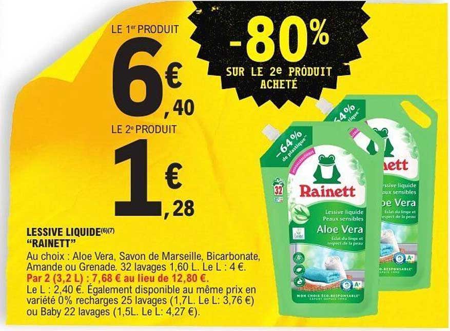 LESSIVE LIQUIDE "RAINETT"