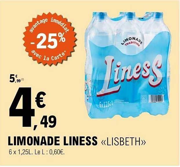LIMONADE LINESS «LISBETH»